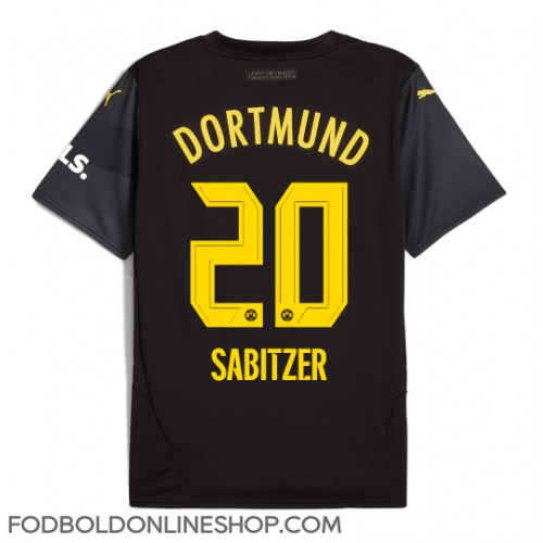 Borussia Dortmund Marcel Sabitzer #20 Udebanetrøje 2024-25 Kortærmet